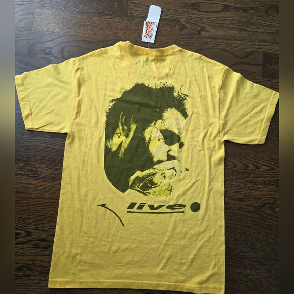 Nwt Posty Co. Yellow Men's T-Shirt Sz.M - Picture 3 of 7